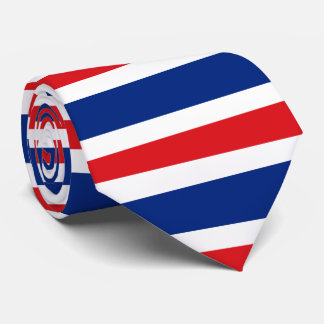 Thailändische Flagge Krawatte