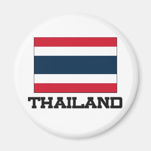 Thailändische Flagge Magnet (Vorne)
