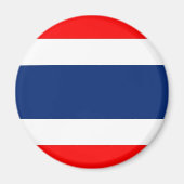 Thailändische Flagge Magnet (Vorne)
