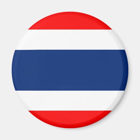 Thailändische Flagge Magnet (Vorne)