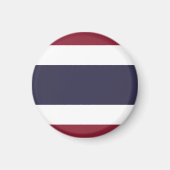 Thailändische Flagge Magnet (Vorne)
