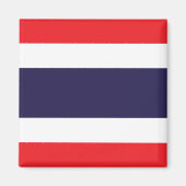 Thailändische Flagge Magnet (Vorne)