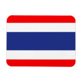 Thailändische Flagge Magnet (Horizontal)