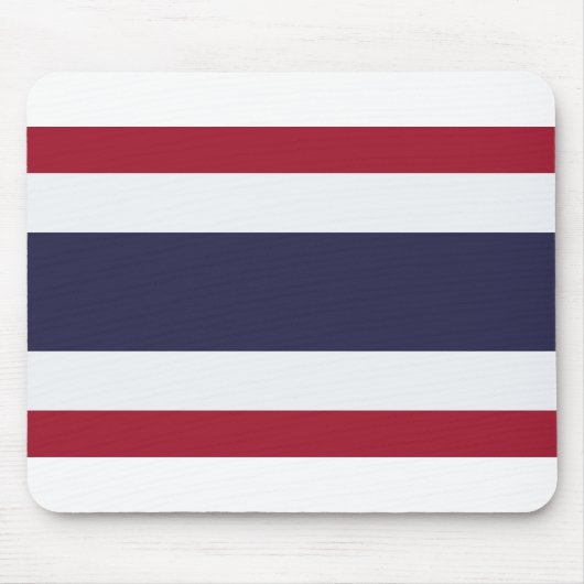 Thailändische Flagge Mousepad (Vorne)