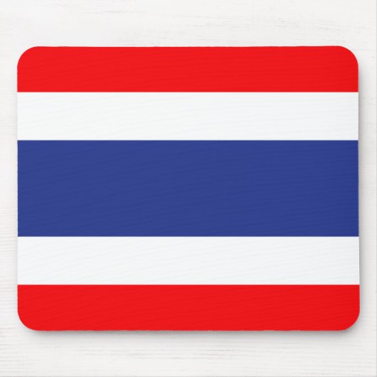 Thailändische Flagge Mousepad (Vorne)