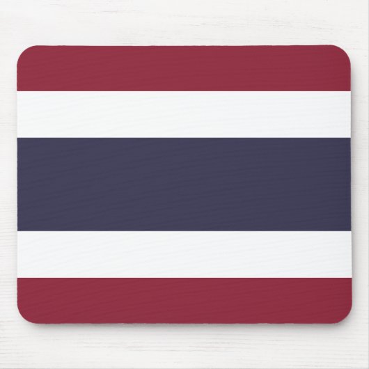 Thailändische Flagge Mousepad (Vorne)