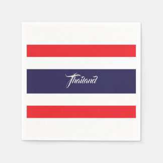 Thailändische Flagge Napkins Serviette