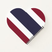 Thailändische Flagge Notizblock (Rückseite)