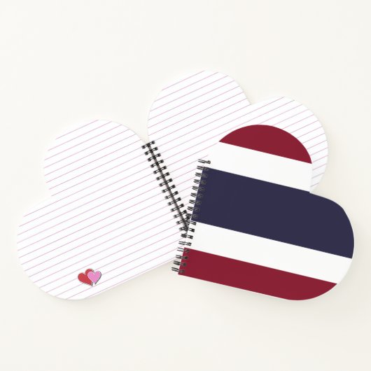 Thailändische Flagge Notizblock (Innenseite)