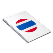 Thailändische Flagge Notizblock (Rechte Seite)