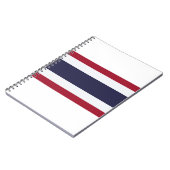 Thailändische Flagge Notizblock (Linke Seite)