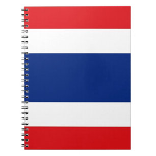 Thailändische Flagge Notizblock