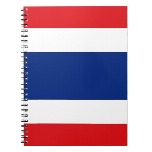 Thailändische Flagge Notizblock (Vorderseite)