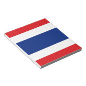 Thailändische Flagge Notizblock (angewinkelt)