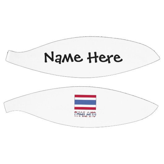 Thailändische Flagge Personalisiert Basketball (Panele)