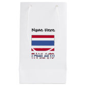 Thailändische Flagge Personalisiert Kleine Geschenktüte (Vorderseite)