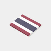 Thailändische Flagge Post-it Klebezettel (angewinkelt)