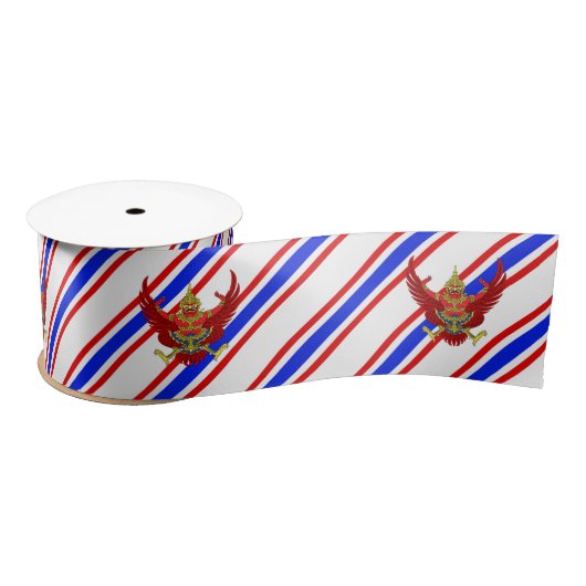 Thailändische Flagge Satinband (Spule)
