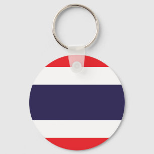 Thailändische Flagge Schlüsselanhänger