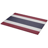 Thailändische Flagge Schneidebrett (Ecke)
