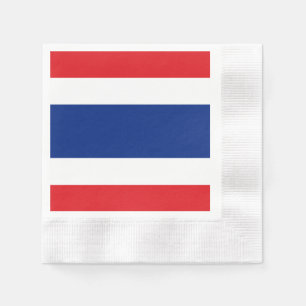 Thailändische Flagge Serviette