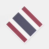 Thailändische Flagge Serviette (Ecke)