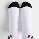 Thailändische Flagge Socken (Oben)