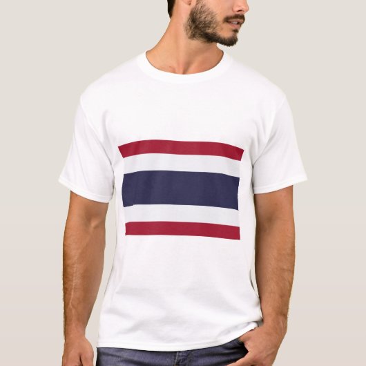 Thailändische Flagge T-Shirt (Vorderseite)