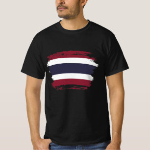 Thailändische Flagge T-Shirt