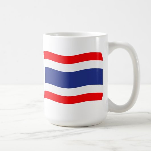 Thailändische Flagge Tasse (Rechts)