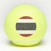 Thailändische Flagge Tennisbälle (Vorderseite)