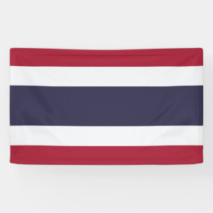 Thailändische Flagge (Thailand) Banner