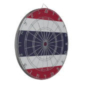Thailändische Flagge (Thailand) Dartscheibe (Vorderseite Links)