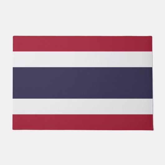 Thailändische Flagge (Thailand) Fußmatte (Vorderseite)