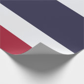 Thailändische Flagge (Thailand) Geschenkpapier (Ecke)