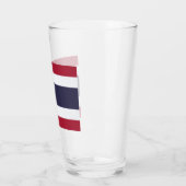 Thailändische Flagge (Thailand) Glas (Links)