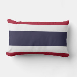 Thailändische Flagge (Thailand) Lendenkissen
