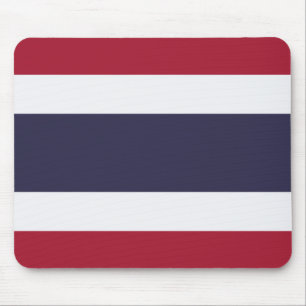 Thailändische Flagge (Thailand) Mousepad
