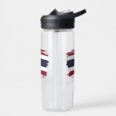 Thailändische Flagge Trinkflasche (Links)