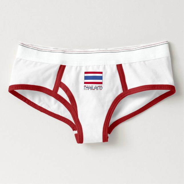 Thailändische Flagge und Thailand Panties (Vorderseite)