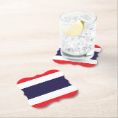 Thailändische Flagge Untersetzer (Vor Ort)