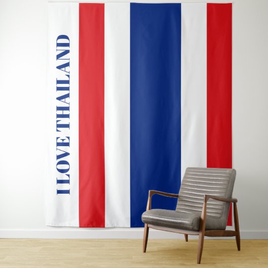 Thailändische Flagge Wandteppich (Beispiel)