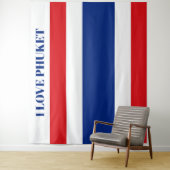 Thailändische Flagge Wandteppich (Beispiel)