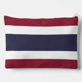 Thailändische Flagge Zubehörtasche (Rückseite)
