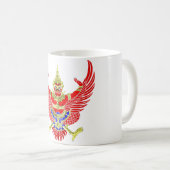 THAILÄNDISCHE GARUDA - KROOTH - SANSKRIT KAFFEETASSE (VorderseiteRechts)