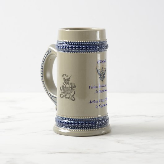 Thailändische Garuda Tasse (Vorderseite Links)