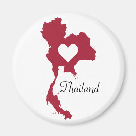 Thailändische Karte Magnet