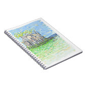 Thailändische Küstenlandschaft Notizblock (Rechte Seite)