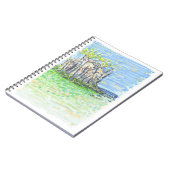 Thailändische Küstenlandschaft Notizblock (Linke Seite)