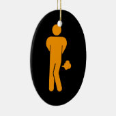 THAILÄNDISCHE NAHRUNG KANN WÜRZIGES ⚠ lustiges Keramikornament (Rechts)